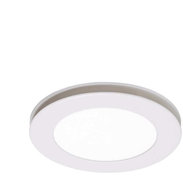 MARTEC MXFLFR25W | FLOW SMALL ROUND 250MM EXHAUST FAN WITH LED TRI COLOUR LIGHT WHITE