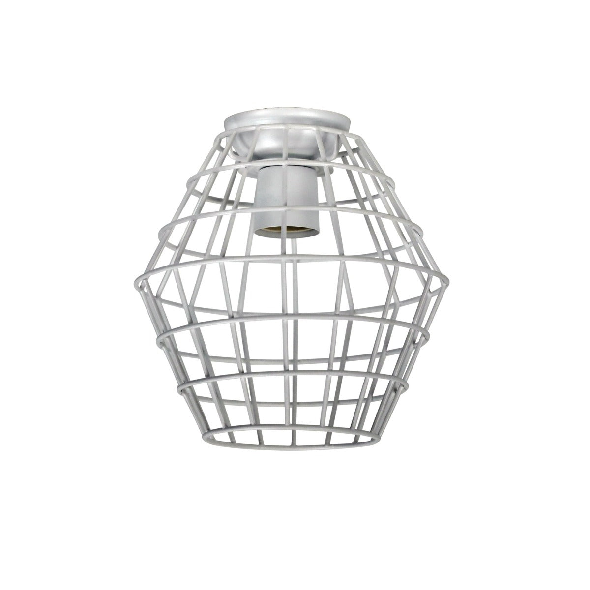Maci Wire Retro Industrial DIY Shade Available in White