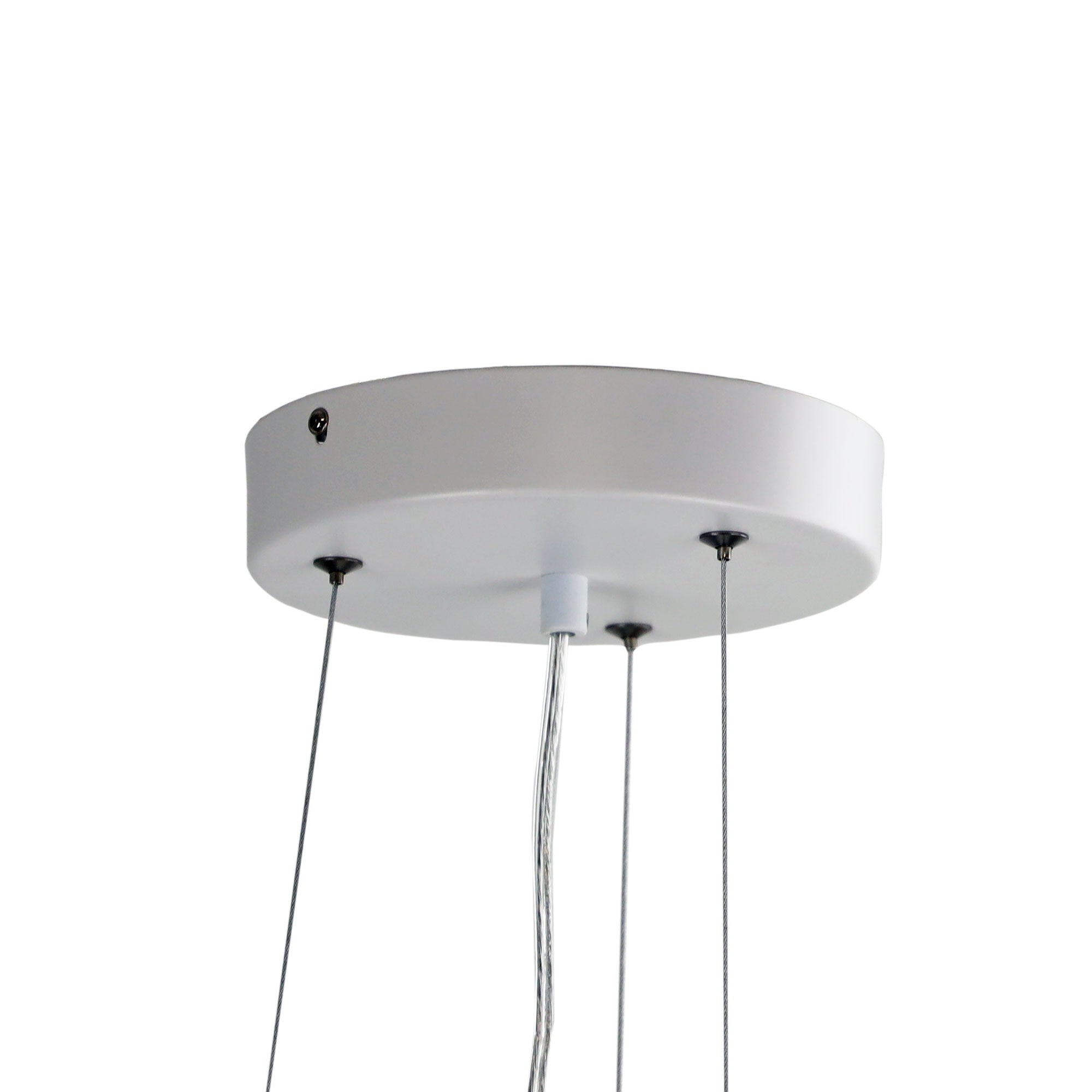 MADISON.56 CCT LED WHITE SINGLE PENDANT - OL60451/56WH