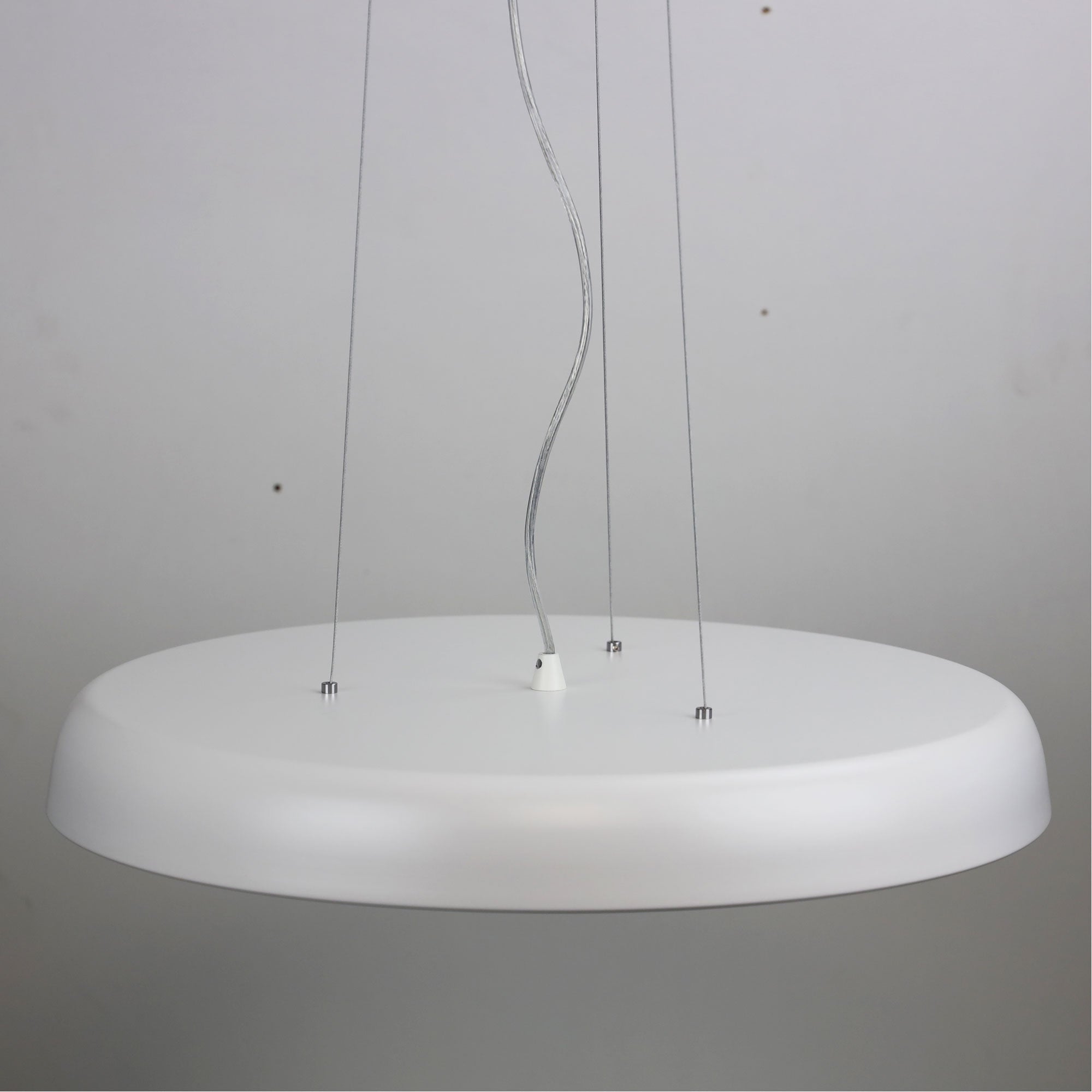 MADISON.56 CCT LED WHITE SINGLE PENDANT - OL60451/56WH