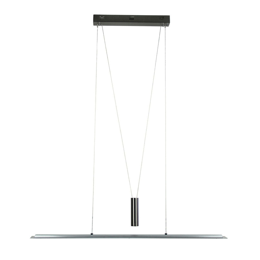 RICCO 24w LED RISE & FALL BRUSHED CHROME - OL60815BC