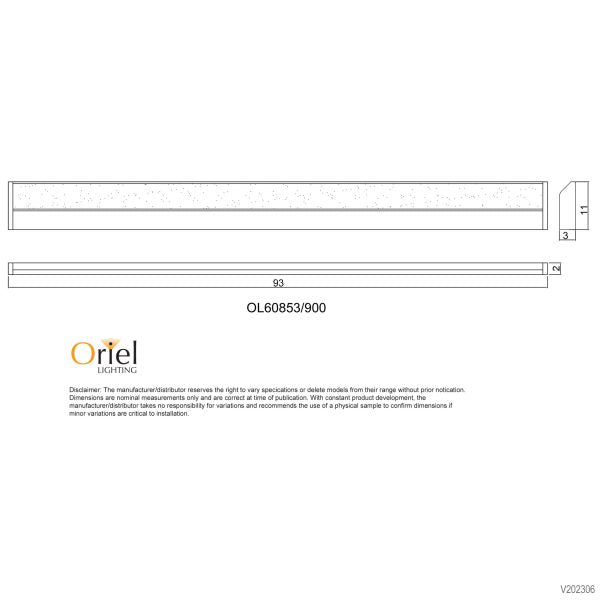 MODE.90 CTS ADJUSTABLE WALL LIGHT WHITE OL60853/900WH