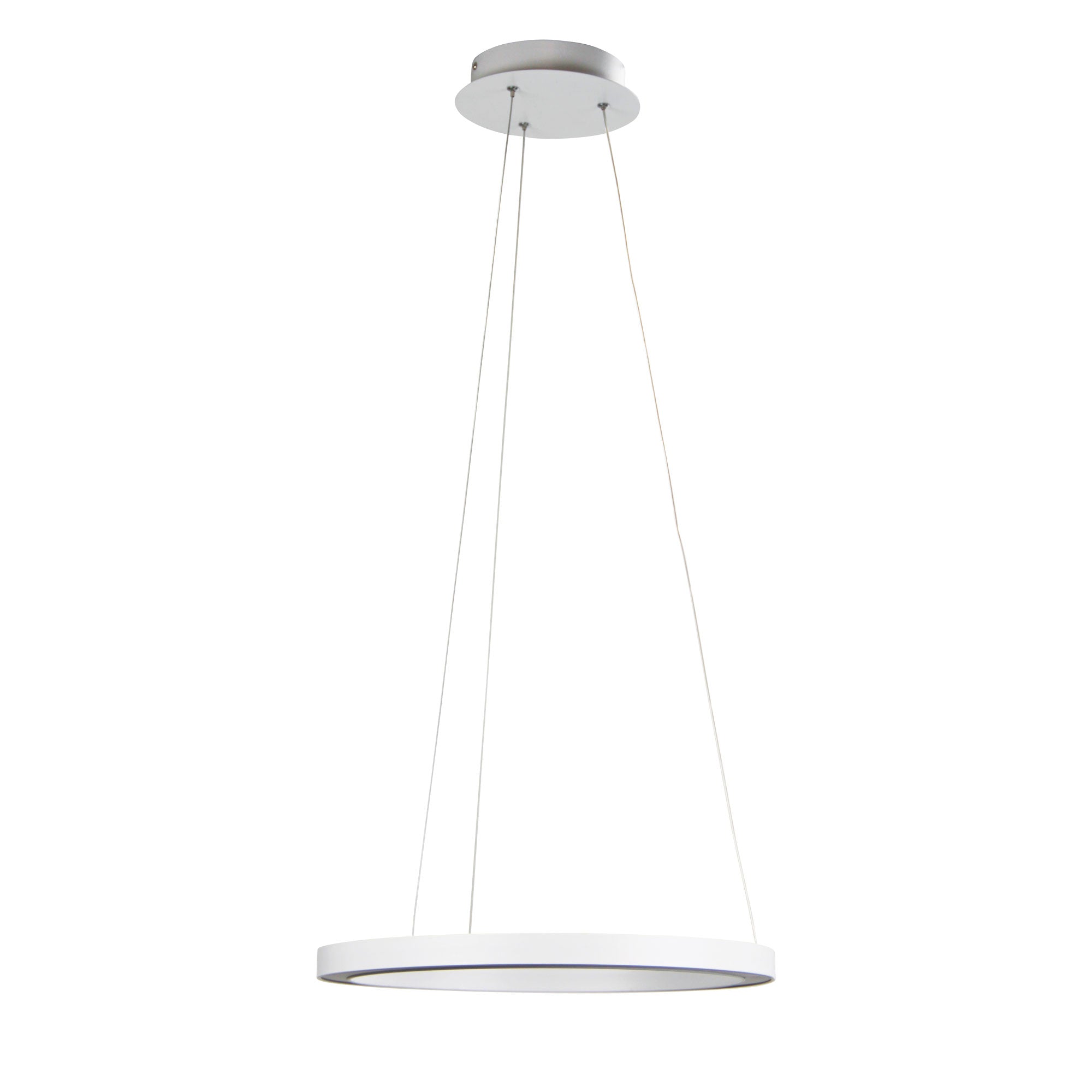 NEBULA 40CM LED RING PENDANT WHITE - OL60914/40WH