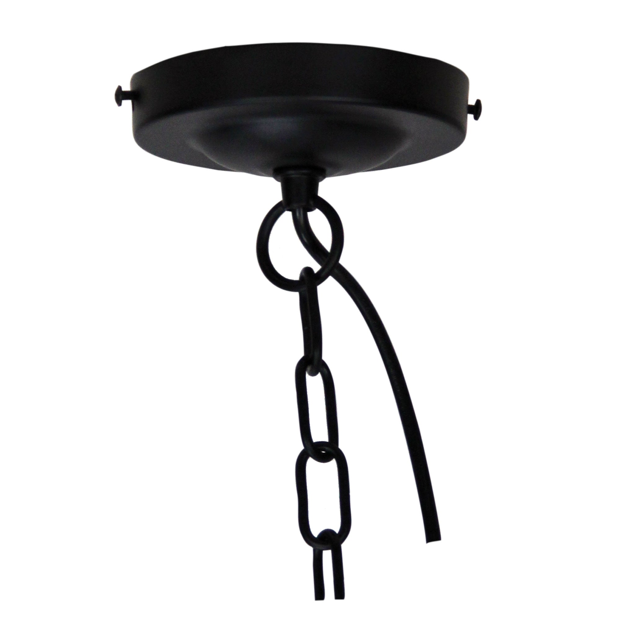 MAISON.27 BLUE HALOPHANE GLASS PENDANT - OL62255/27BL