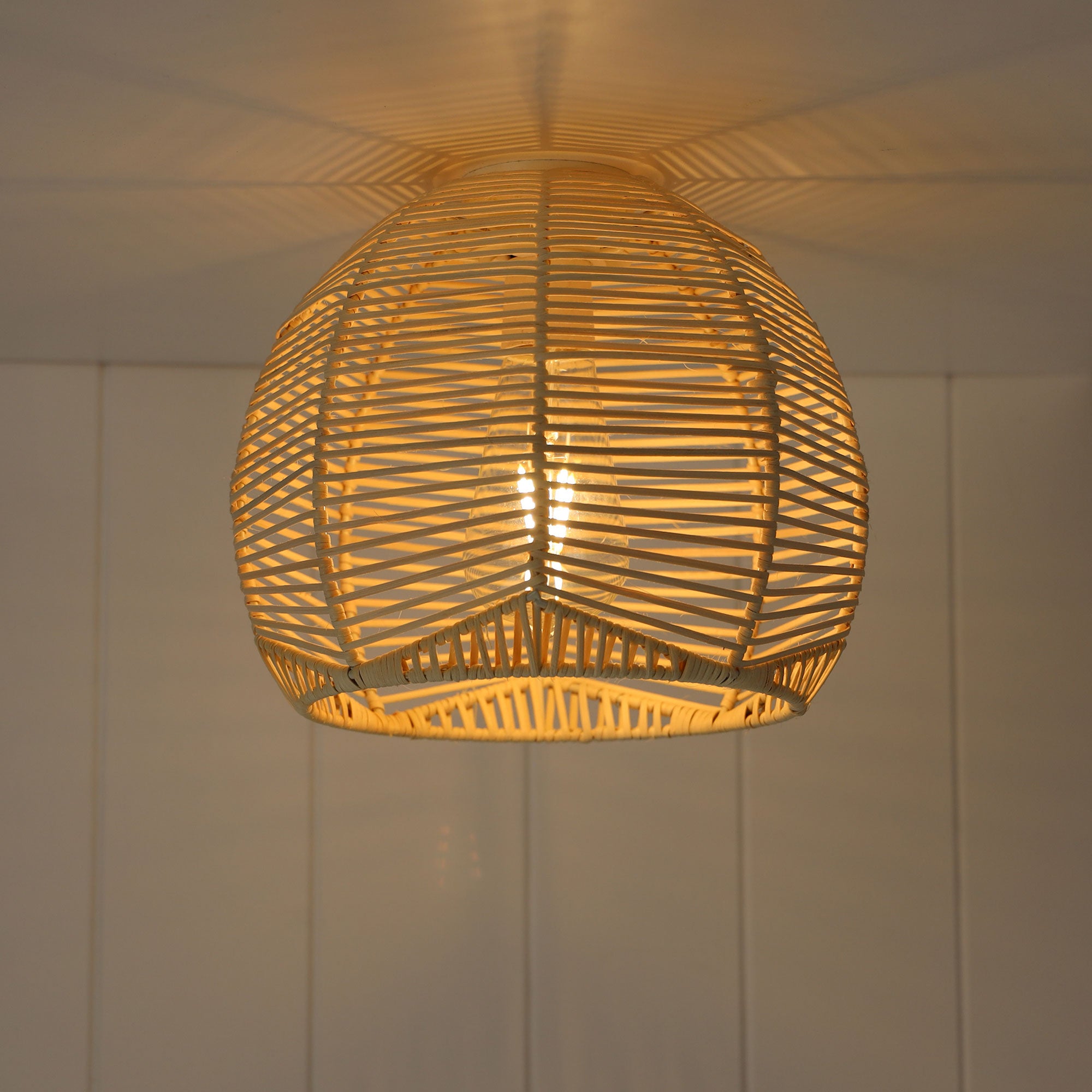 KOGA.25 NATURAL RATTAN SHADE ONLY (+ADAPTER RING) - OL64471/25