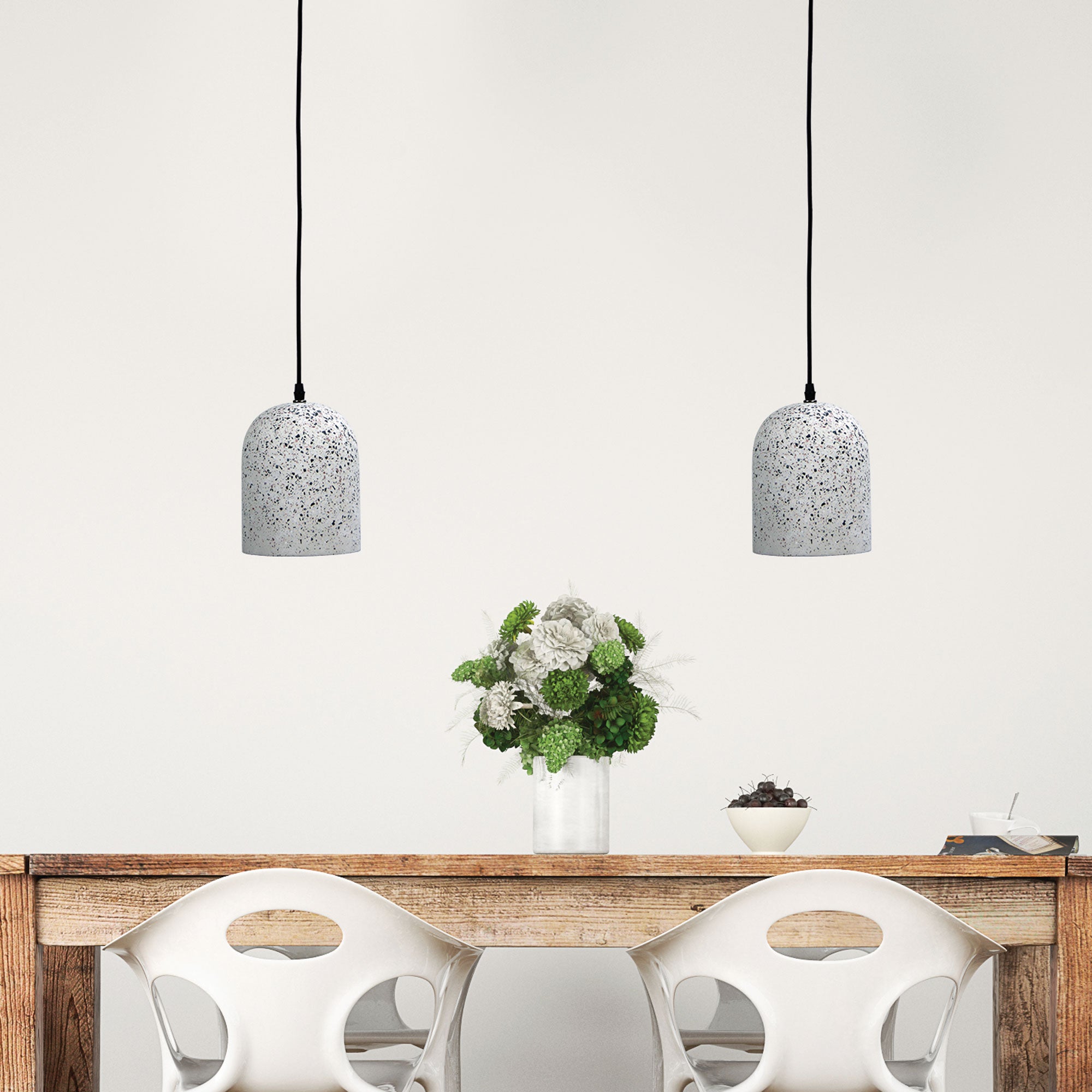 TERROS.160 TERRAZZO SINGLE PENDANT E27 - OL64762