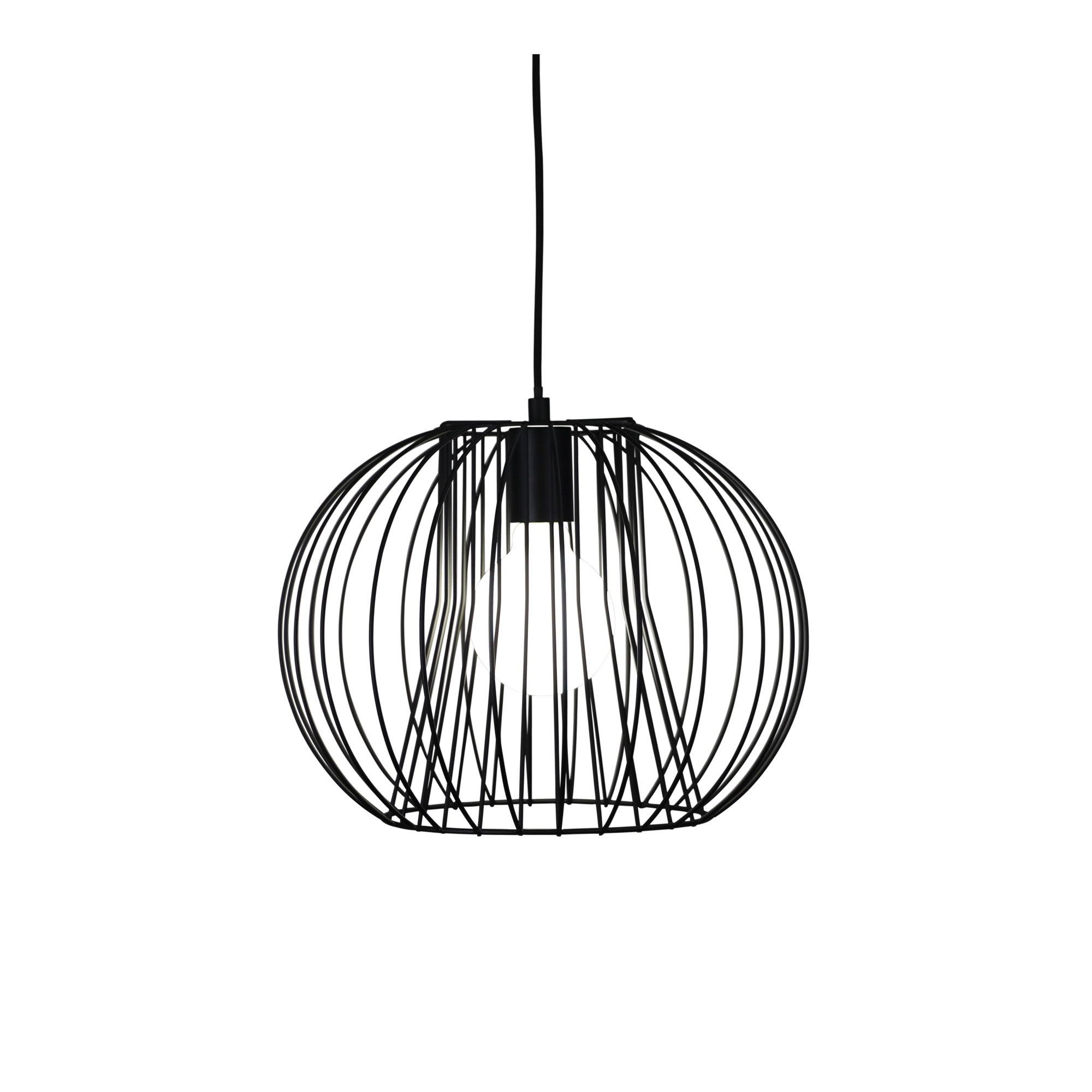 MALO.35 SINGLE WIRE PENDANT BLACK - OL68750/1BK