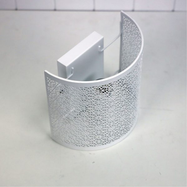 BASTIA WALL LIGHT WHITE LASER CUT OL68791WH