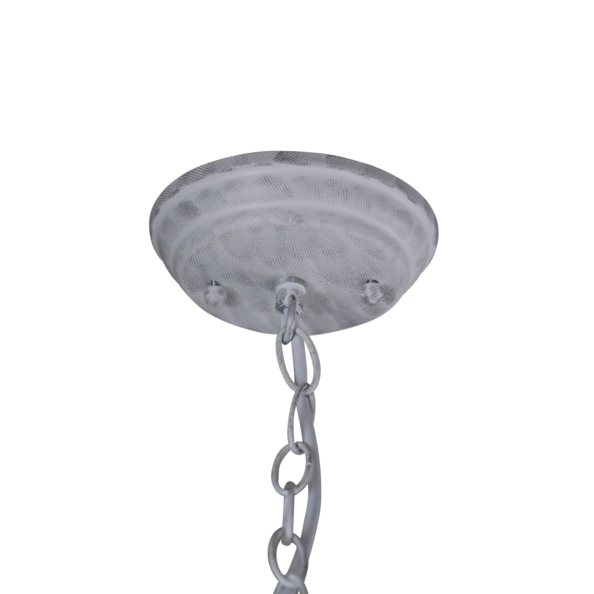ISTANBUL METAL ANTIQUE WHITE PENDANT E27 - OL68821AW