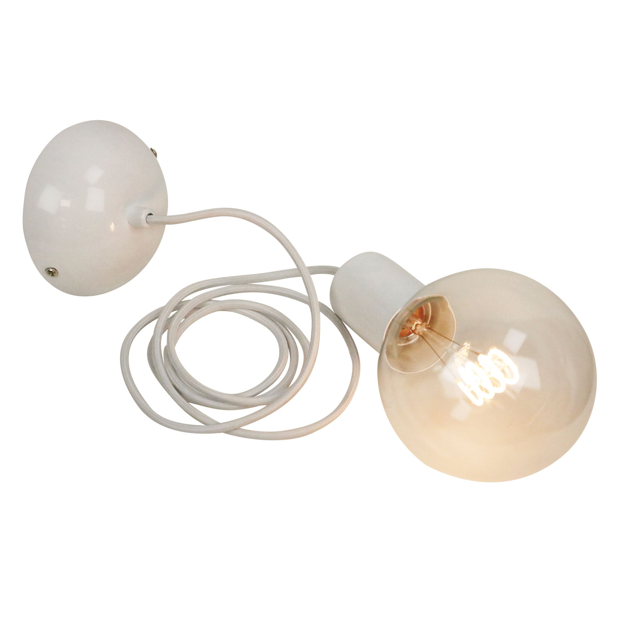 POP.2 SINGLE PENDANT SUSPENSION WHITE - OL69281WH