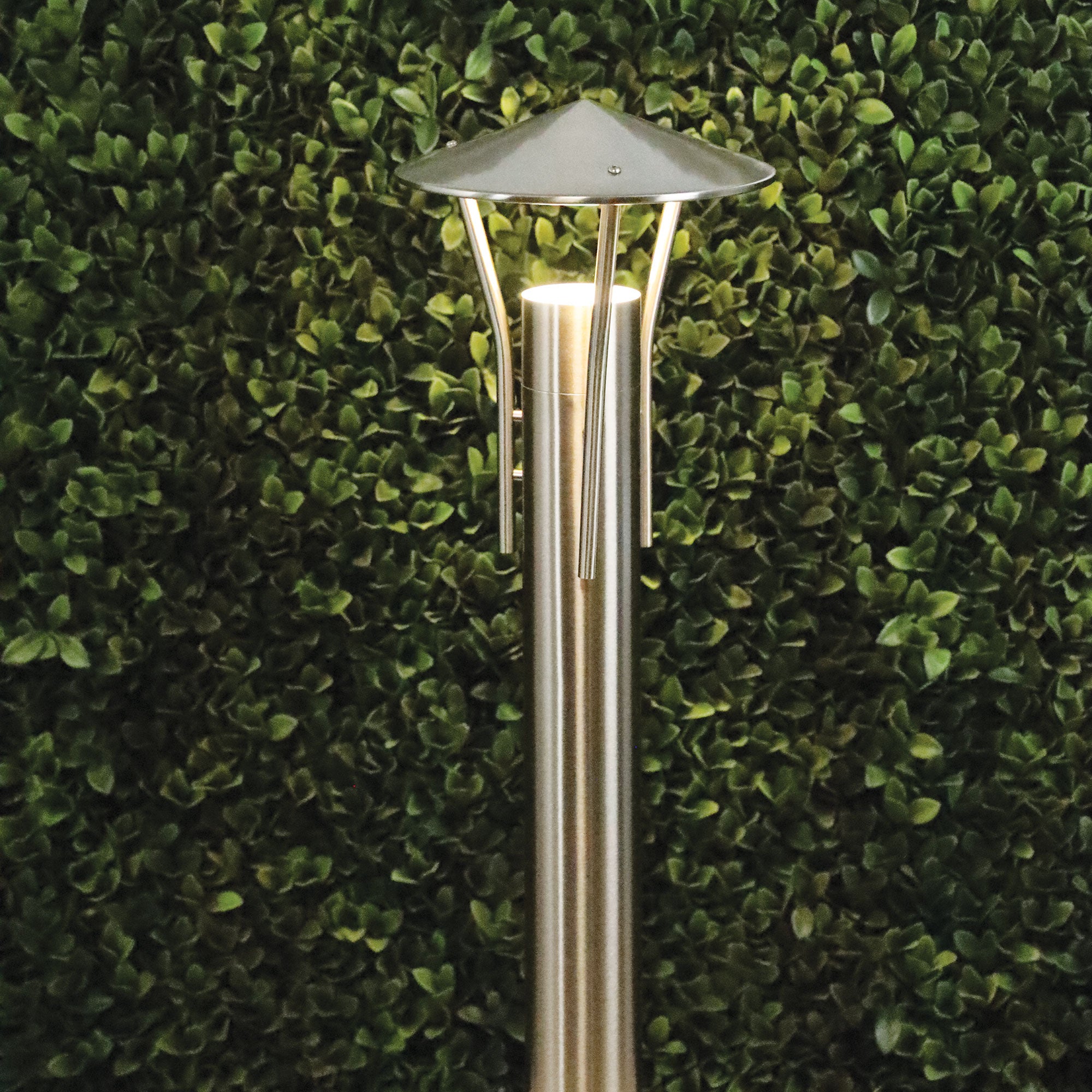 TRESCO OUTDOOR BOLLARD LIGHT STAINLESS IP44 GU10 - OL7248SS