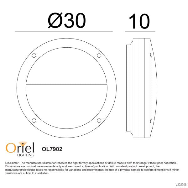 TONATO EYELID GRAPHITE OUTDOOR LIGHT E27 - OL7902GP