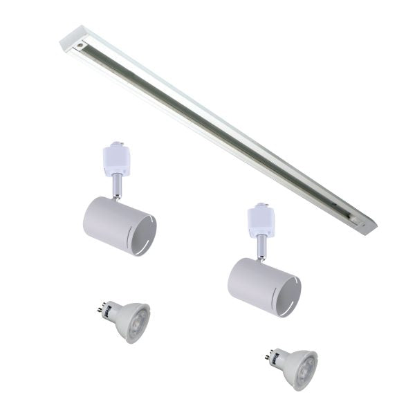 Kit TRACK 1M WHITE 2x BARIL & 2x GLOBES OL85302