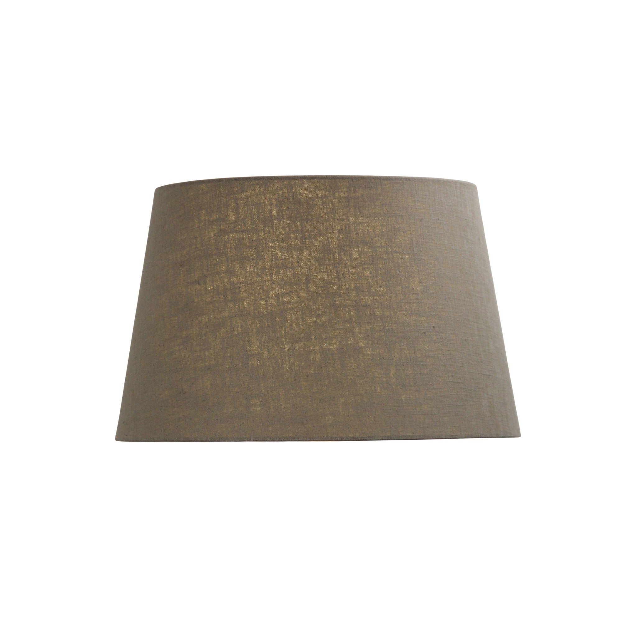 340-430-270 / 17" COFFEE BURLAP HARDBACK E27 - OL91949