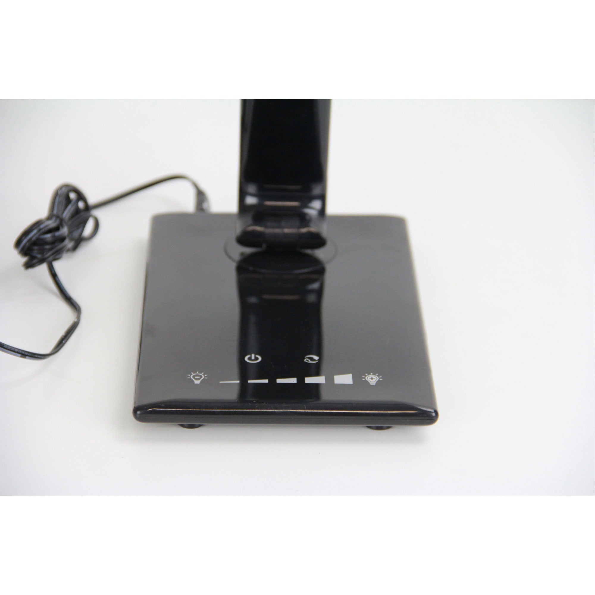 LUKE TOUCH LED Black Touch Dimming LED Lamp with USB Port - OL92631BK