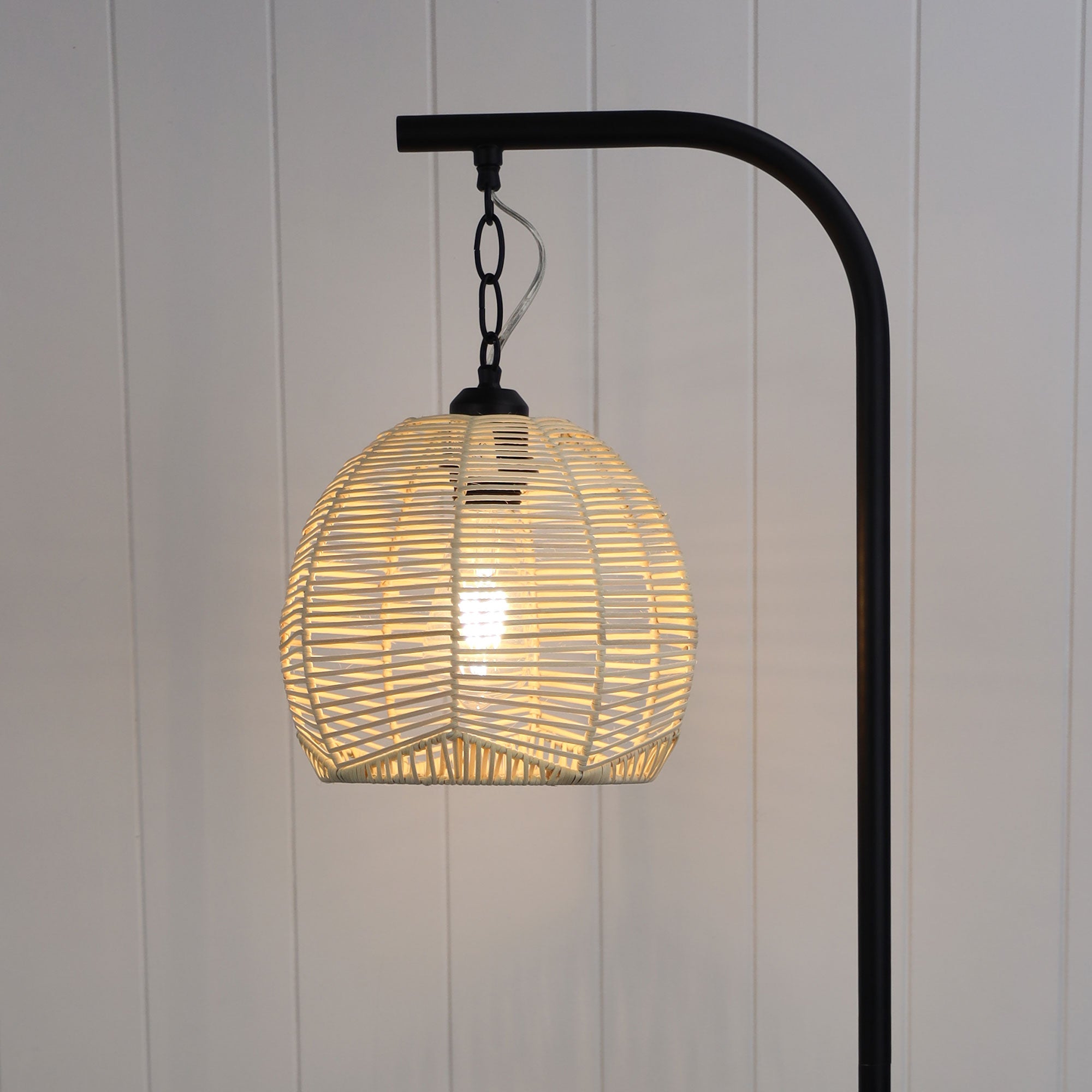 JESS FLOOR LAMP BASE ONLY BLACK - OL93773BK