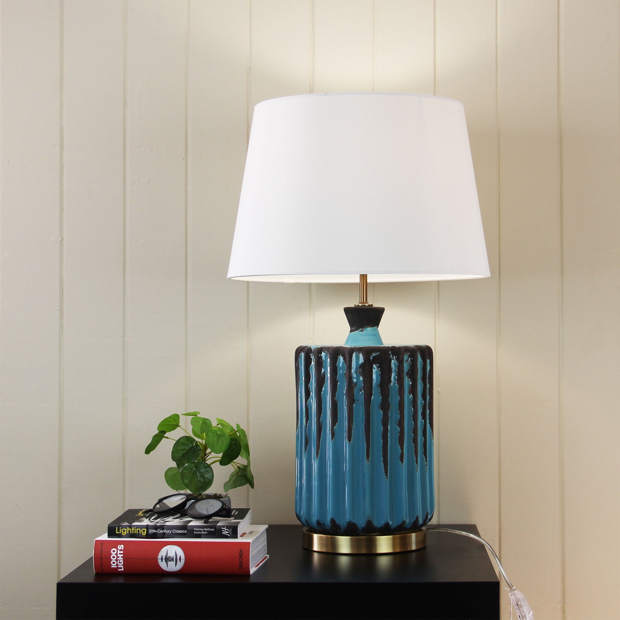 AZURE Ancient Ceramic Jar Table Lamp - OL98837