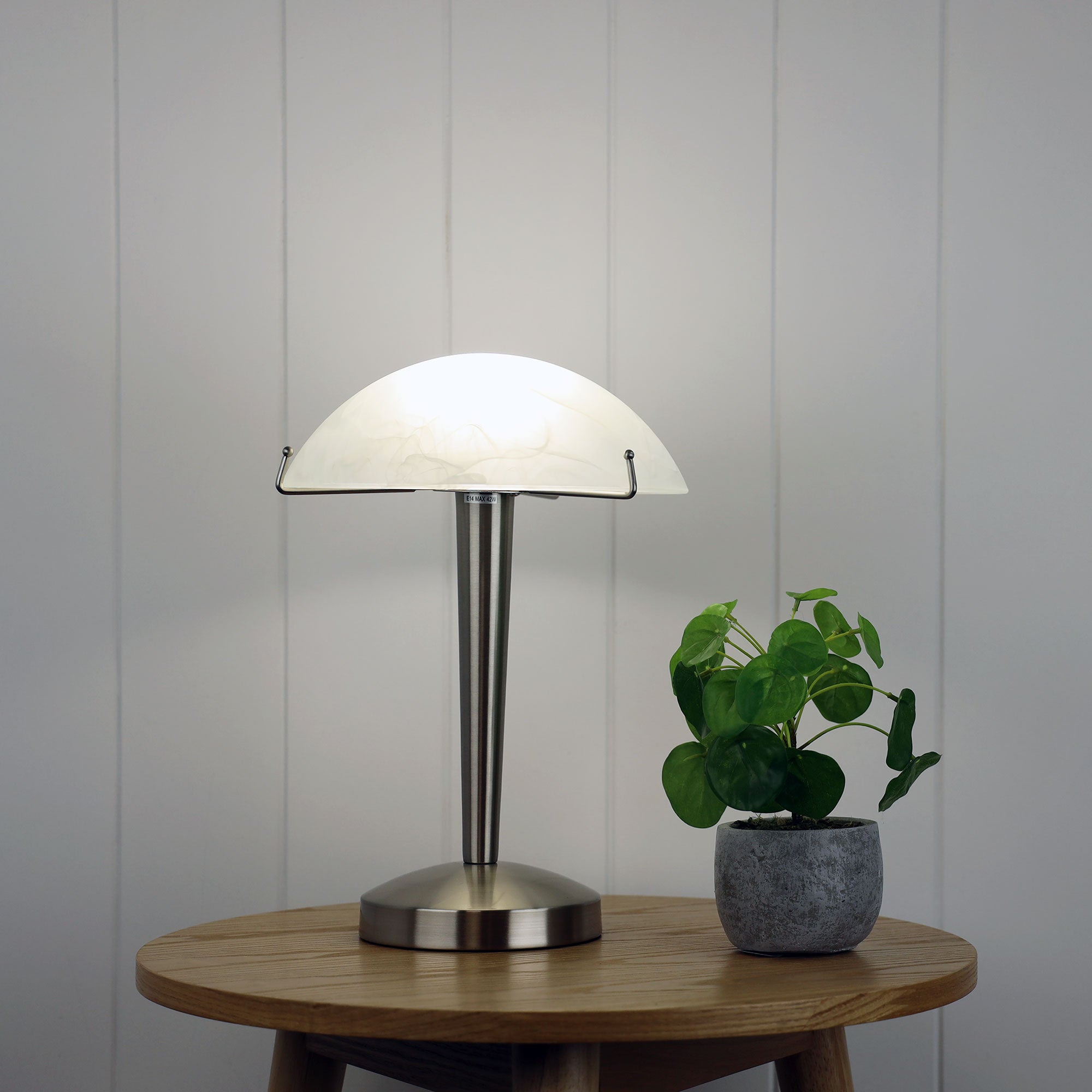 RUBY TOUCH LAMP BRUSHED CHROME ON-OFF - OL99511BC