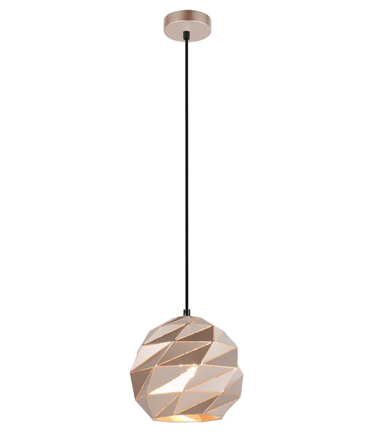 ORIGAM Dome Carved Iron Origami Style Pendant Lights ORIGAMI2
