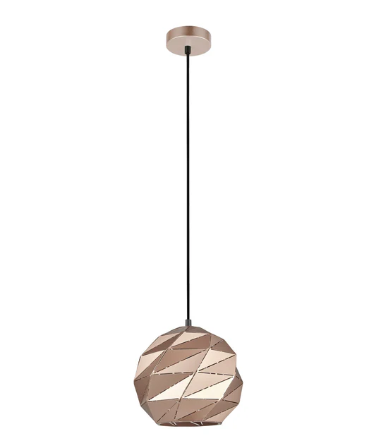 ORIGAM Dome Carved Iron Origami Style Pendant Lights ORIGAMI5