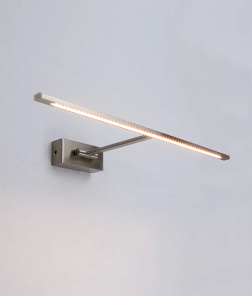 PARIS Satin Chrome Adjustable Picture Wall Light PARIS