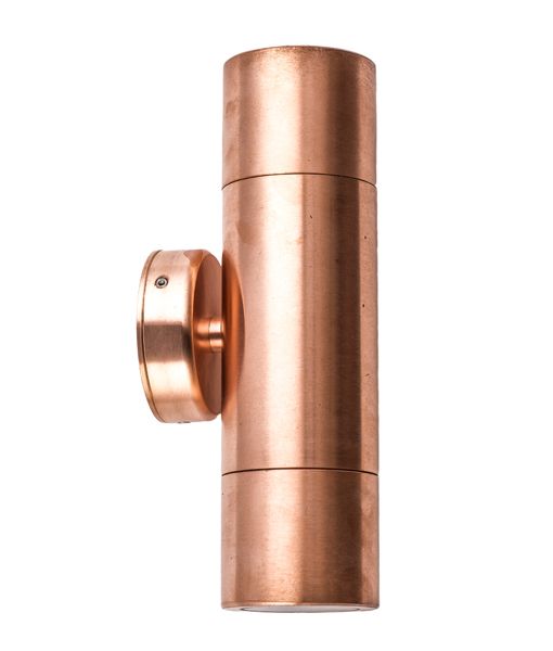 WALL GU10 X 2 (Max 35W HAL) PILLAR UP/DN COP PGUDC CLA Lighting