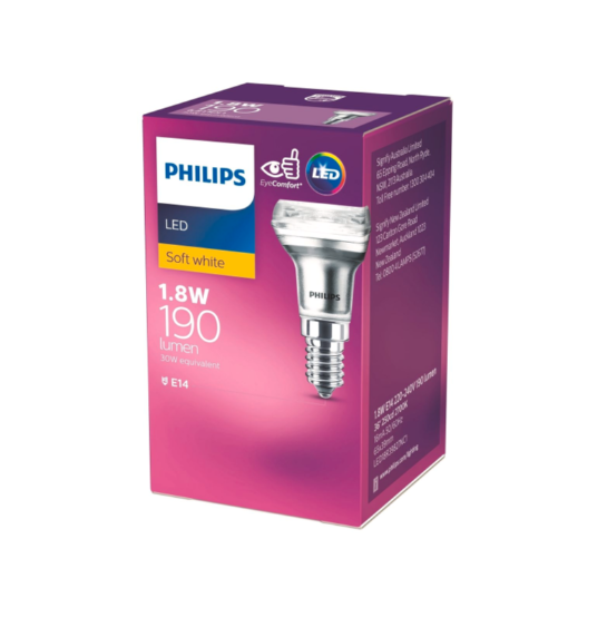 Philips LEDspot 1.8W (30W) R39 2700K E14 - 929001890991