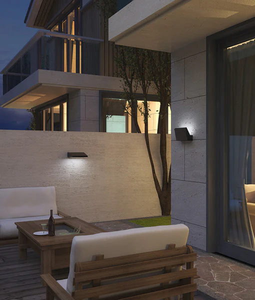 PLANA LED Adjustable Wedge Surface Mounted Wall Lights PLANA02