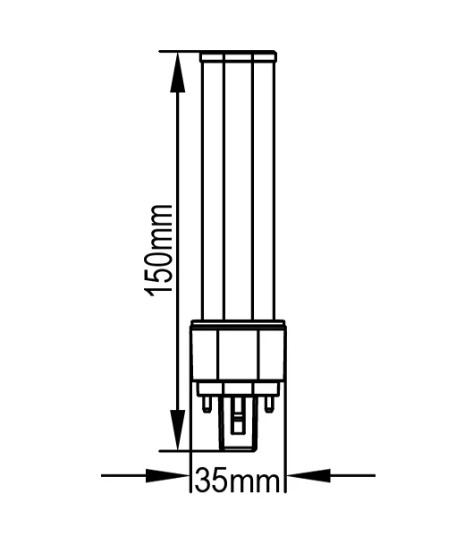 PLC LED Globe PLC002