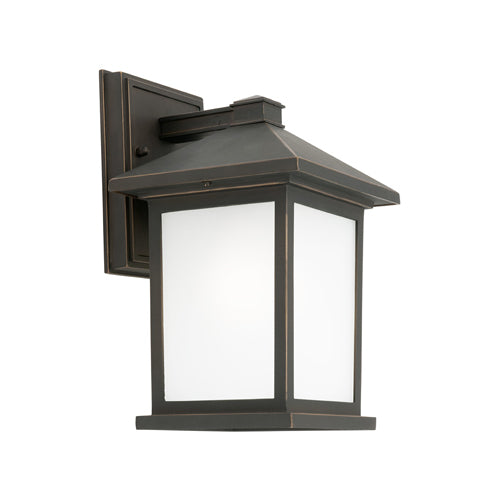 PLYMOUTH 1 LIGHT EXTERIOR WALL LIGHT BRONZE (PLYM1EBRZ) COUGAR LIGHTING