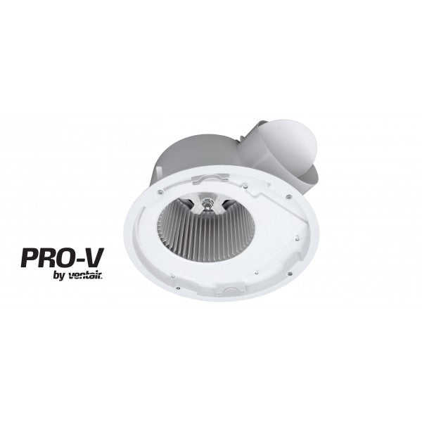 AIRBUS 225 - 296mm Cut-out Premium Quality Side Ducted Exhaust Fan - BODY ONLY - with inbuilt 1-25 min timer, 4 pin plug and socket included - PVPX225T