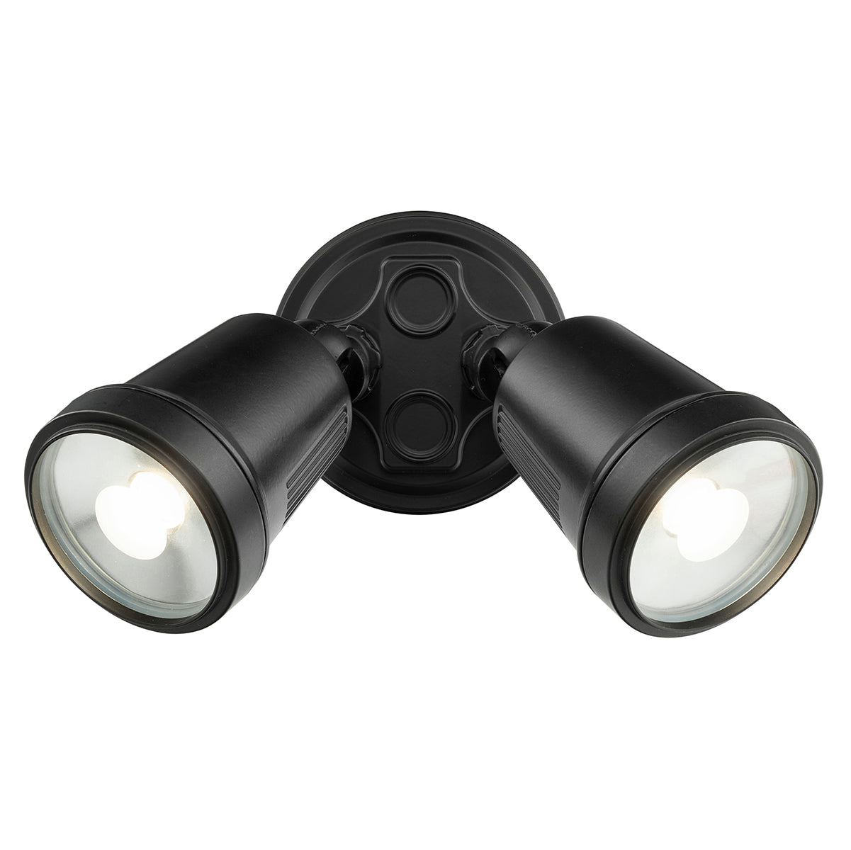 HUNTER TRIO 2 LIGHT CCT LED FLOODLIGHT - WHITE - 20622/05