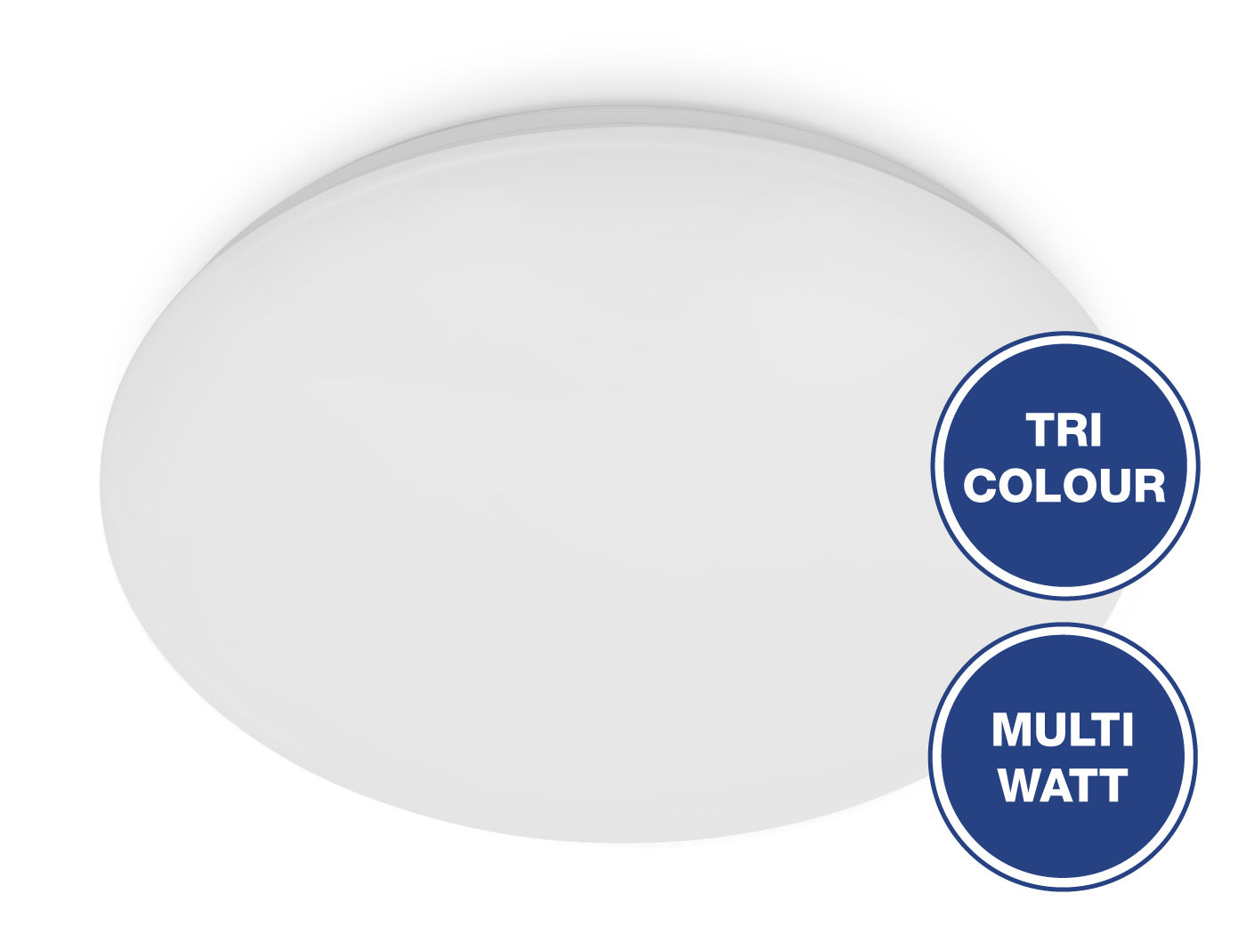 Sandy TRI Oyster 3000K/4000K/5700K Dimmable White - 181004