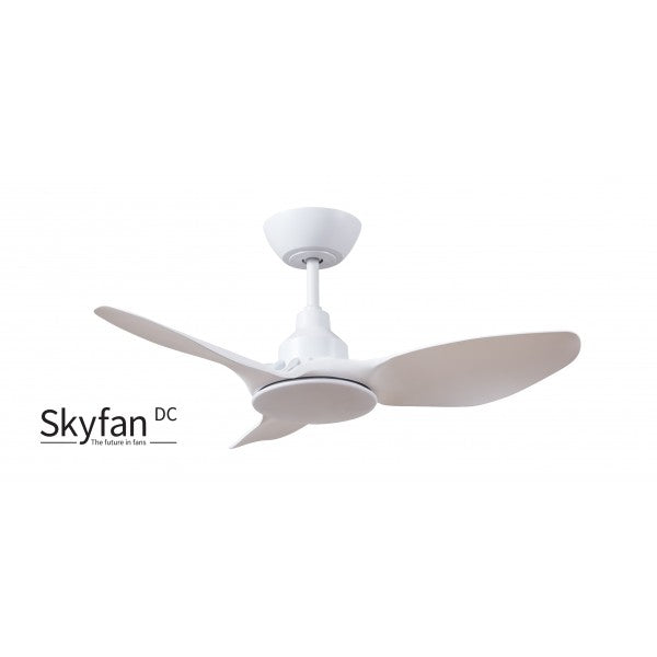 SKYFAN - 36"/900mm Glass Fibre Composite 3 Blade DC Ceiling Fan - White - Indoor/Covered Outdoor - SKY903WH