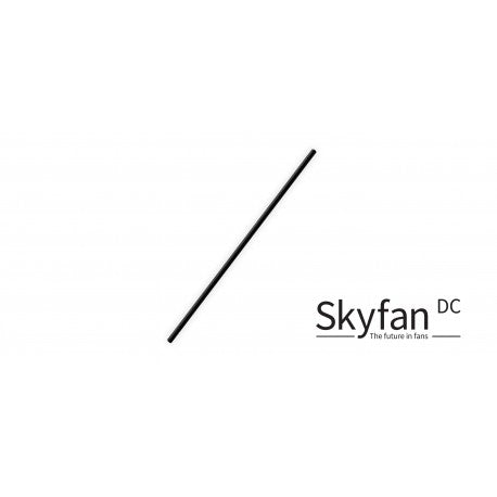 SKYFAN DC 900mm Extension Rod - Black - Includes wiring loom -SKYEXTR90BL