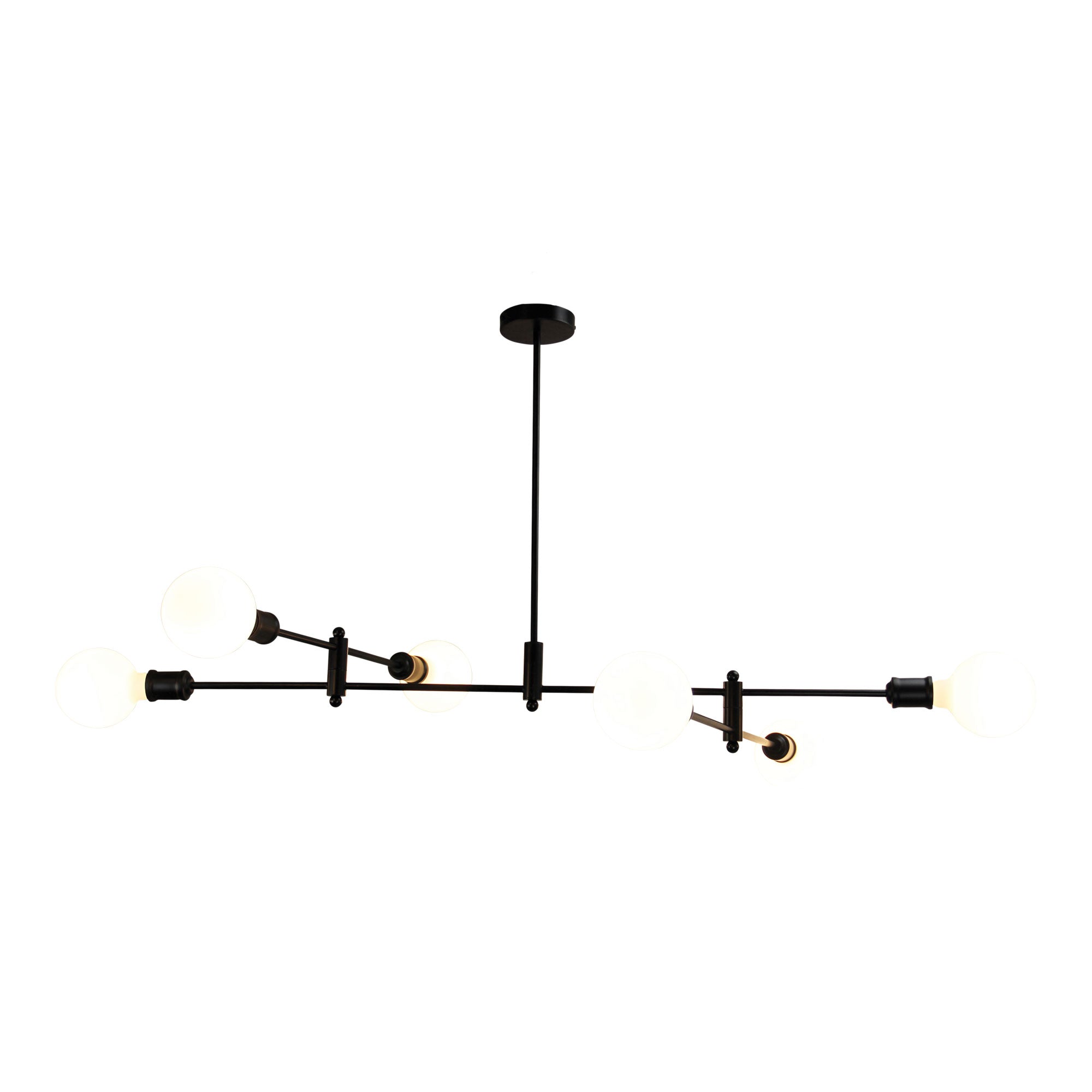 EPPING 120cm Adjustable Globe Pendant - SL64409BK