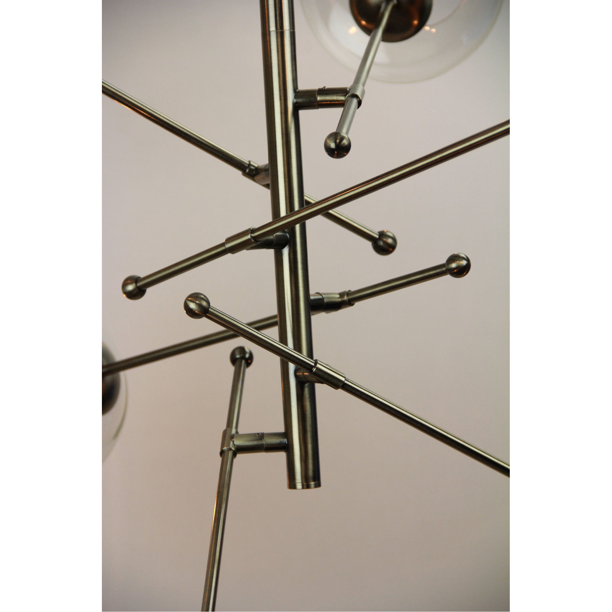 RIPLEY.6 Antique Brass Amazing 6-Light Satellite Pendant - SL64415/6AB