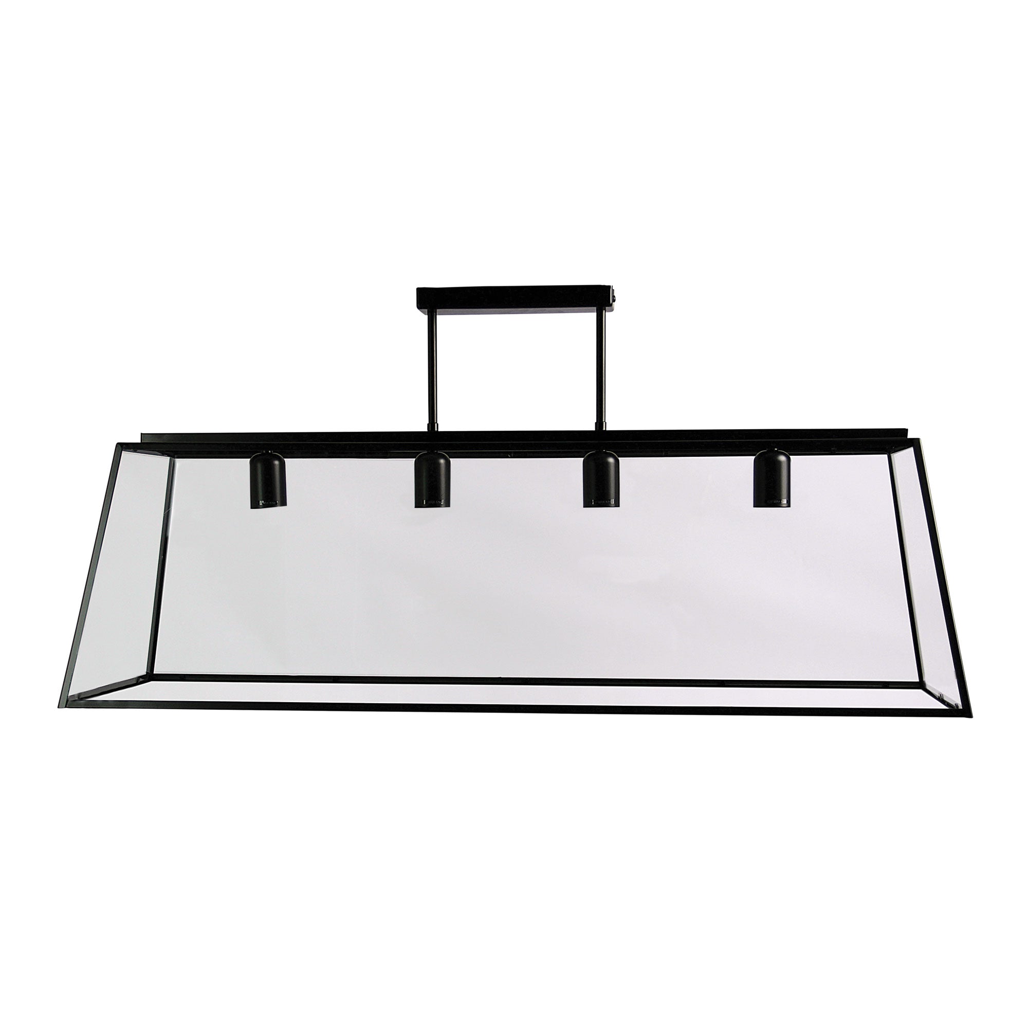 EATON.100 4-light Large 100cm Urban Retro Pendant - SL64904BK