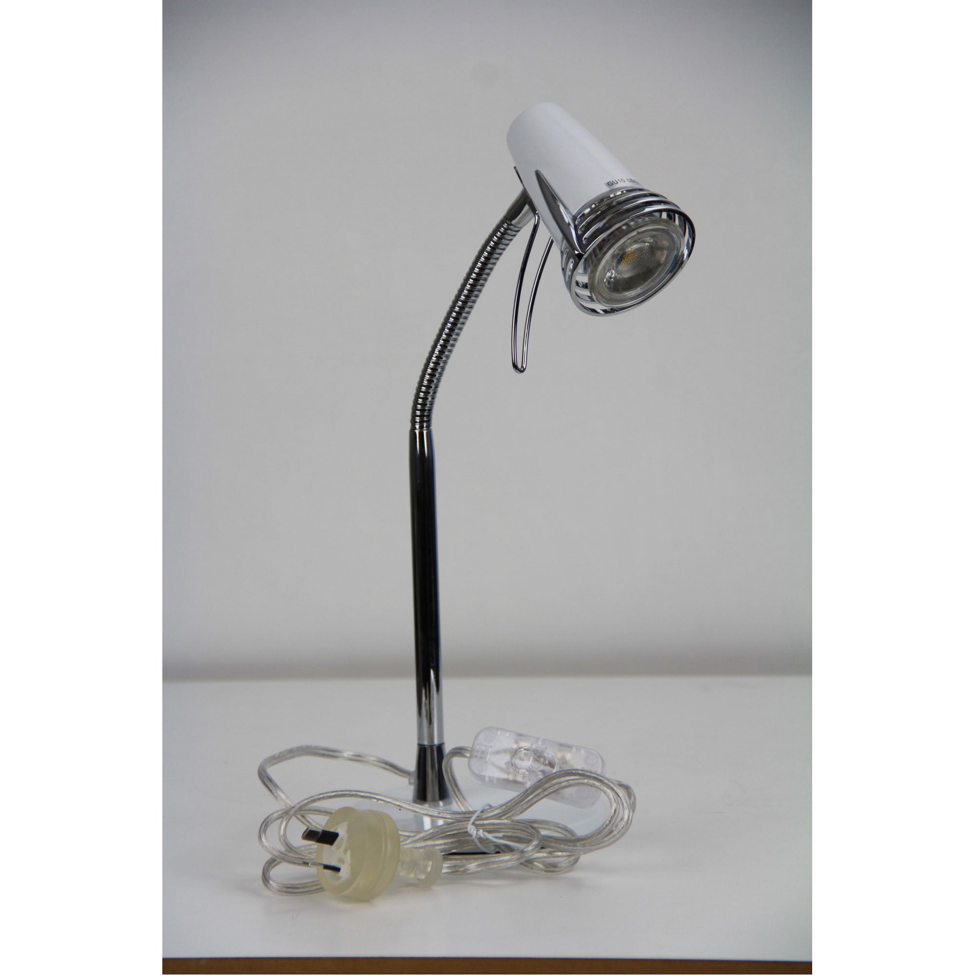 SCOOT LED White Compact LED Task Lamp - SL92997WH
