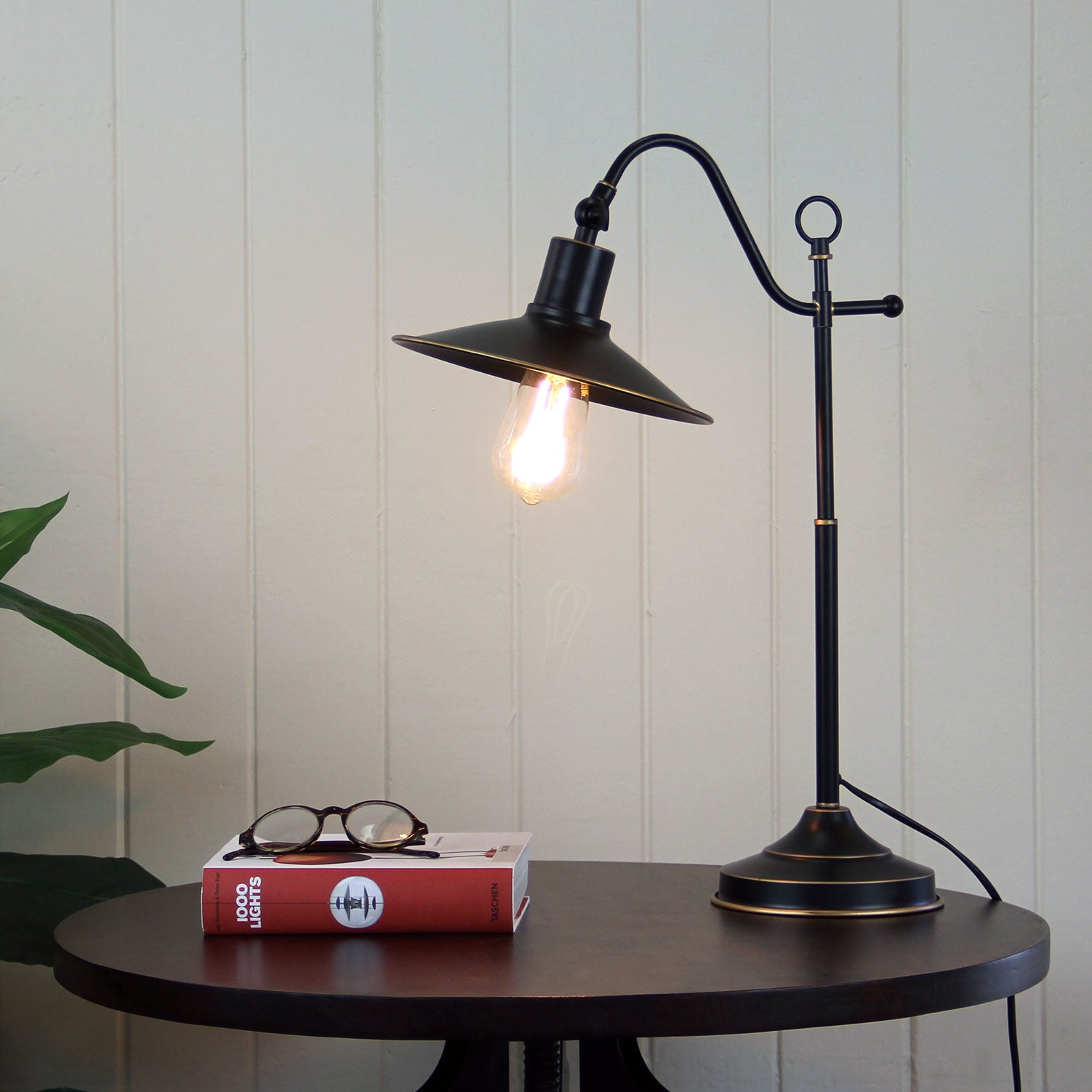 BOSTON TABLE LAMP Retro Insutrial Table or Desk Lamp - SL98511RB