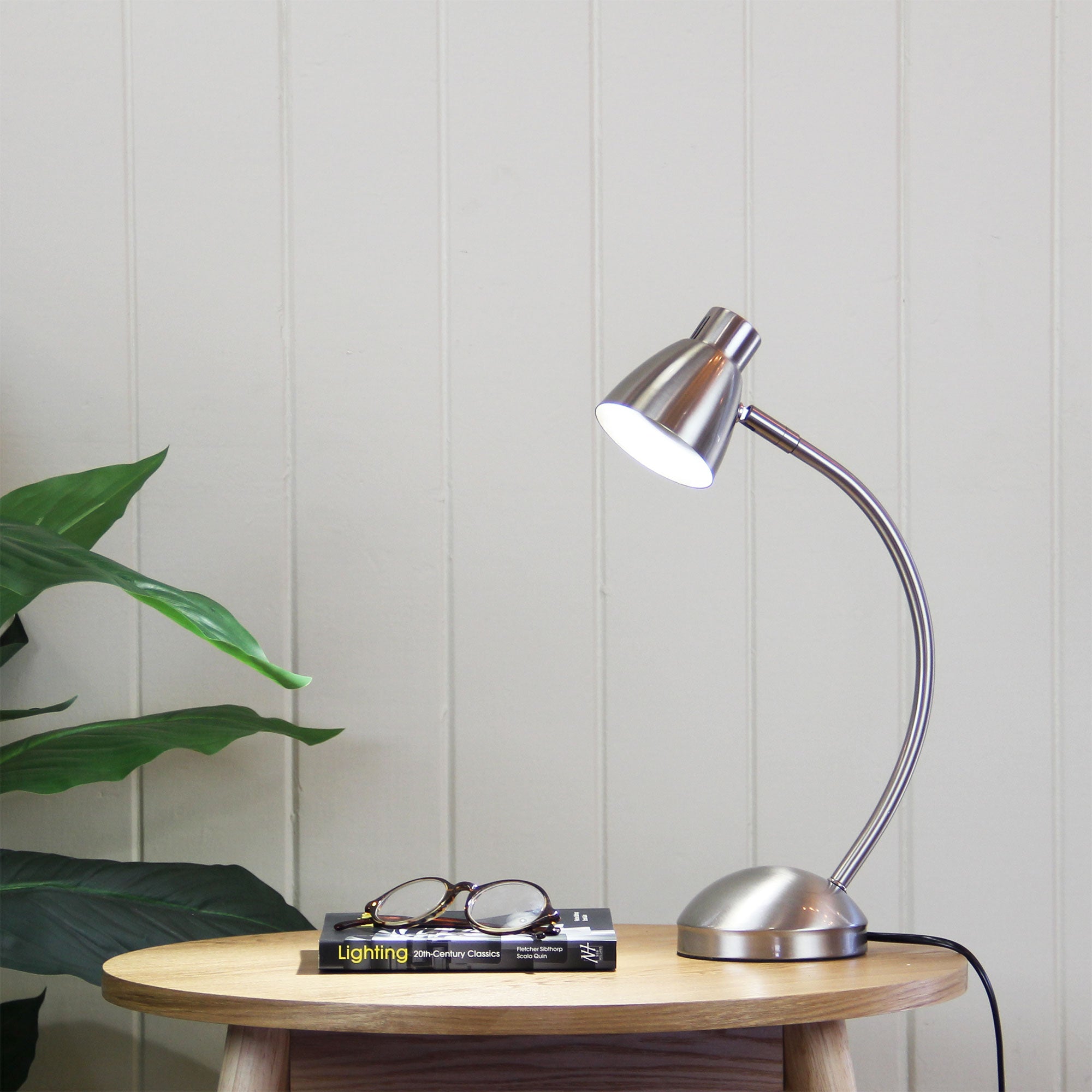 NEX LED TOUCH Brushed Chrome LED Task Lamp - SL98751BC