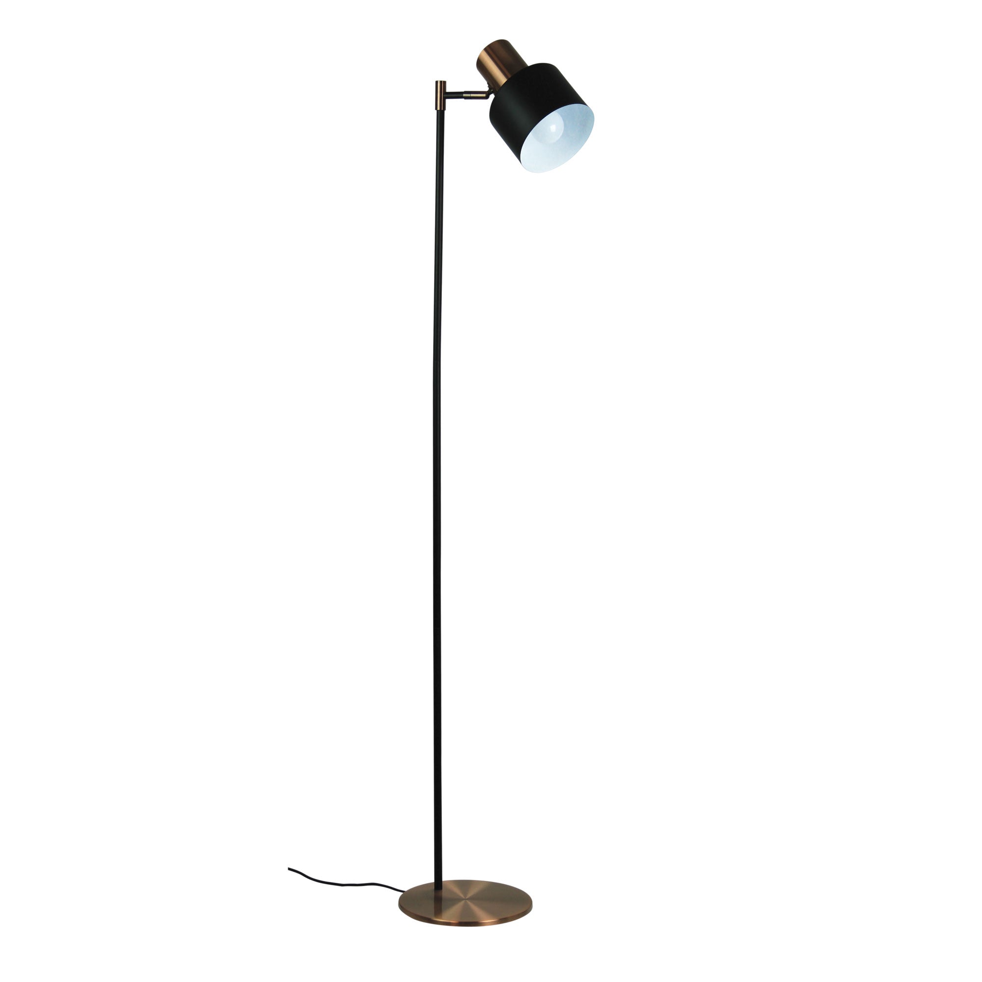 ARI FLOOR Mid-century Task Lamp with Brushed Copper - SL98787CO