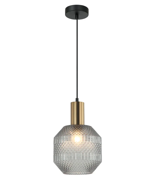 MARACA Glass Jar w/ Quadrilateral Segment Pendant Lights MARACA1