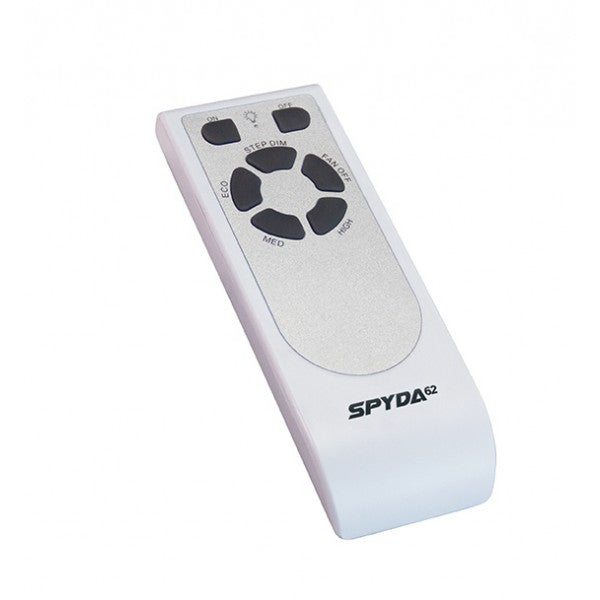SPYDA 3 Speed RF Remote Control Kit with Step Dimmable Function - suited for the SPYDA 62"- Includes Hand Piece & Receiver - SPYRFR62