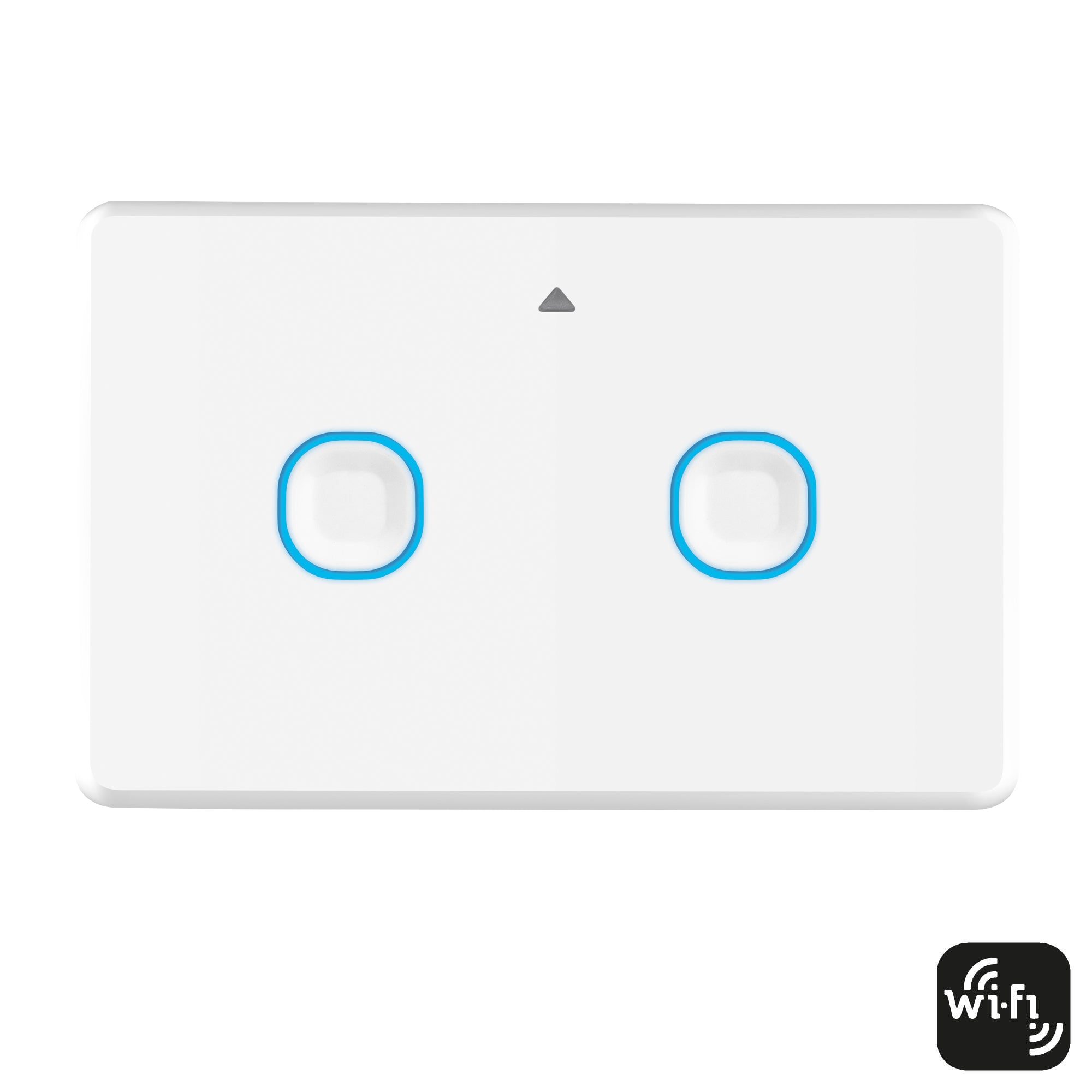 SMART TWIN GANG LIGHT WHITE - SSW02G-WIFI