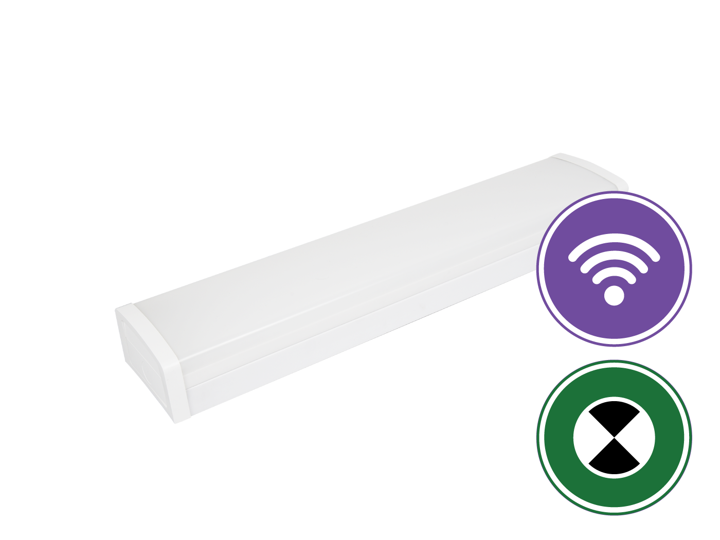 Stellar V Wide IP20 Sensor and Emergency Batten 2FT-211025DEMS