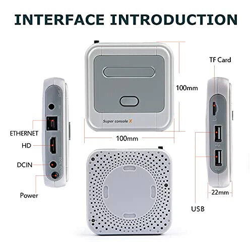 Super Console X PRO 256GB Wireless Controllers Ultimate Home Game Console