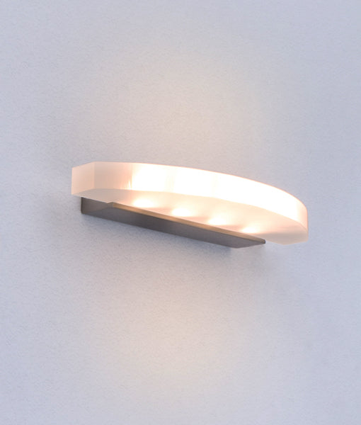 WALL INTERNAL S/M CITY LED S/N CURVED FROSTED DIFF SYDNEY CLA Lighting