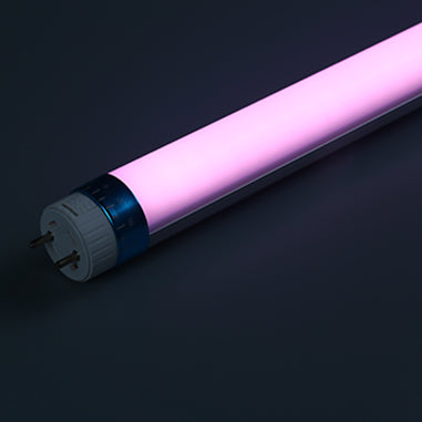 LED Meat Tube Pink Used in Meat Display Cabinet T5 1200mm Replaces 28w T5