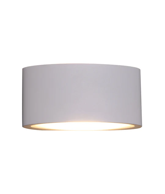 WALL LED S/M CURVED SAND WH Up/Dn TAMA2 CLA Lighting